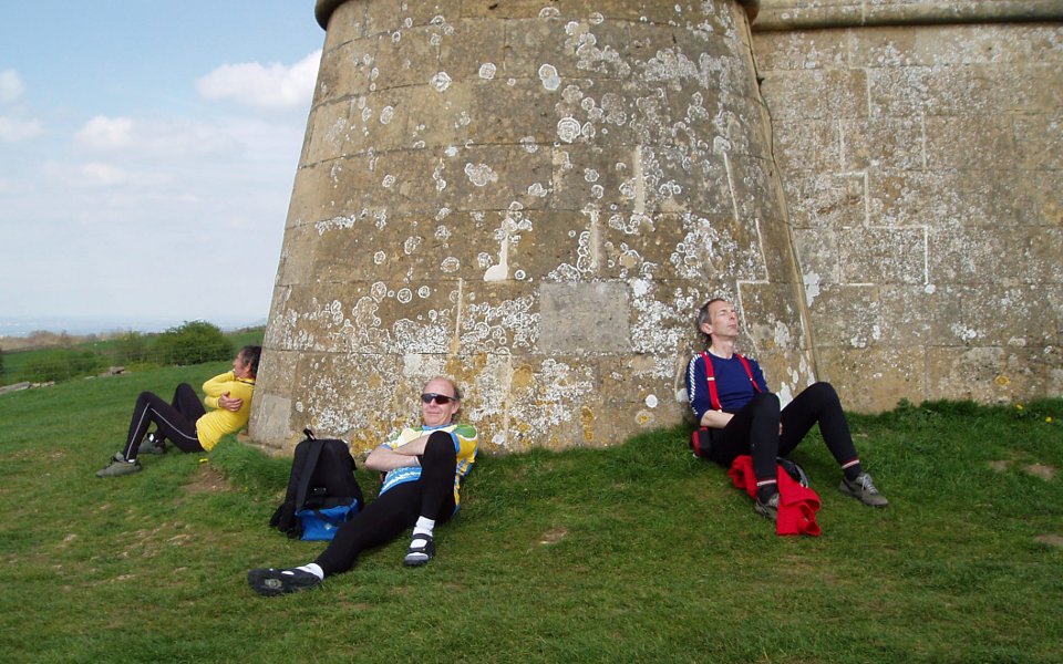 Sleeping beauties at Broadway Tower