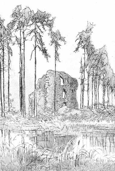 Odiham Castle sketch