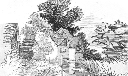 Pilcot Mill sketch